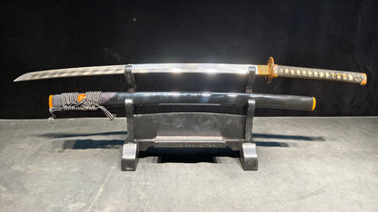 Dark Knight（Patterned Steel Torsion Forging）extremely sharp,katana