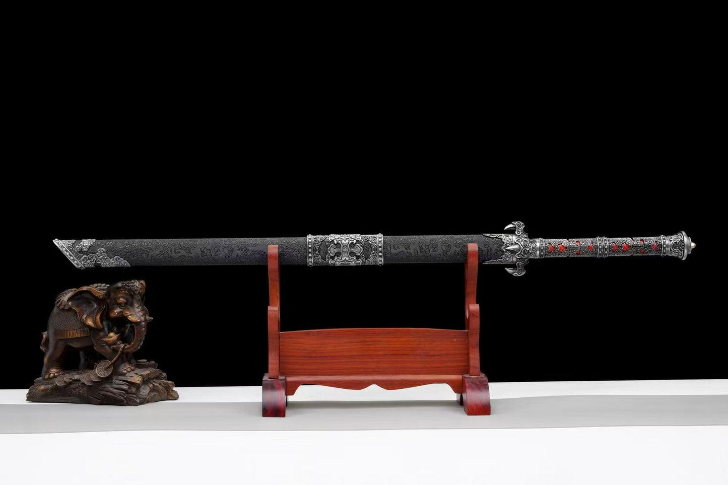 Sky-Splitting Tang Sword Red Blade Sword-裂空唐横刀