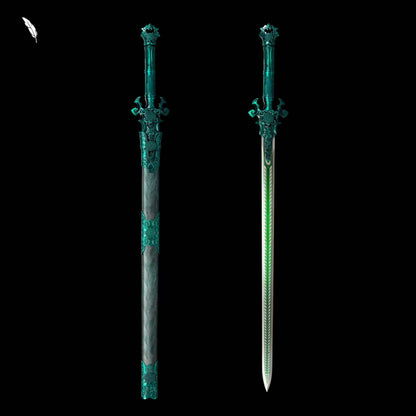 Demon Sword ~ Azure Flame (Forged from High Manganese Steel)青炎