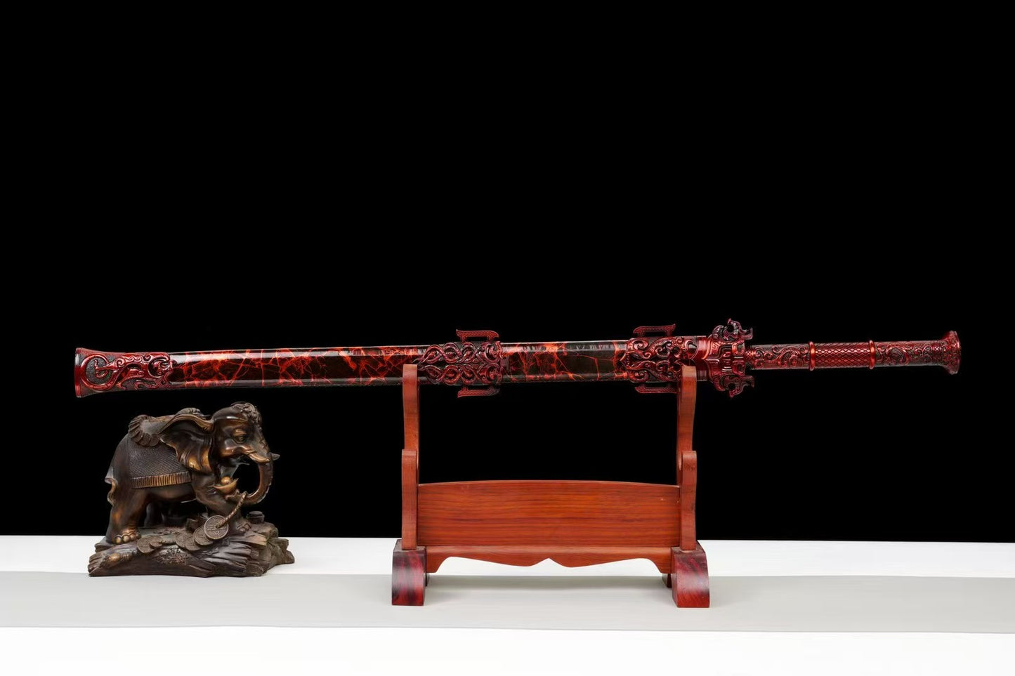 New Great Yue King Sword-Red Lucky Sword-大越王剑