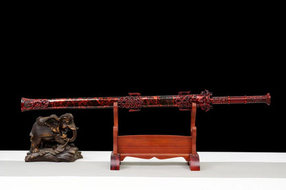 New Great Yue King Sword-Red Lucky Sword-大越王剑