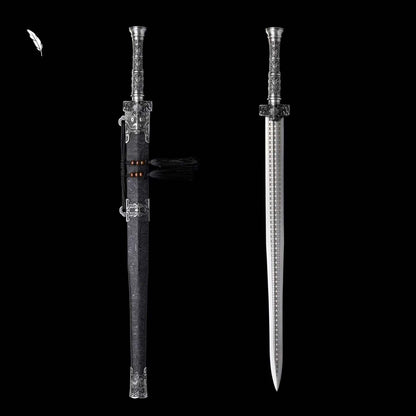 Chu Sword — Frost Spirit (Forged Manganese Steel)楚剑～霜魄