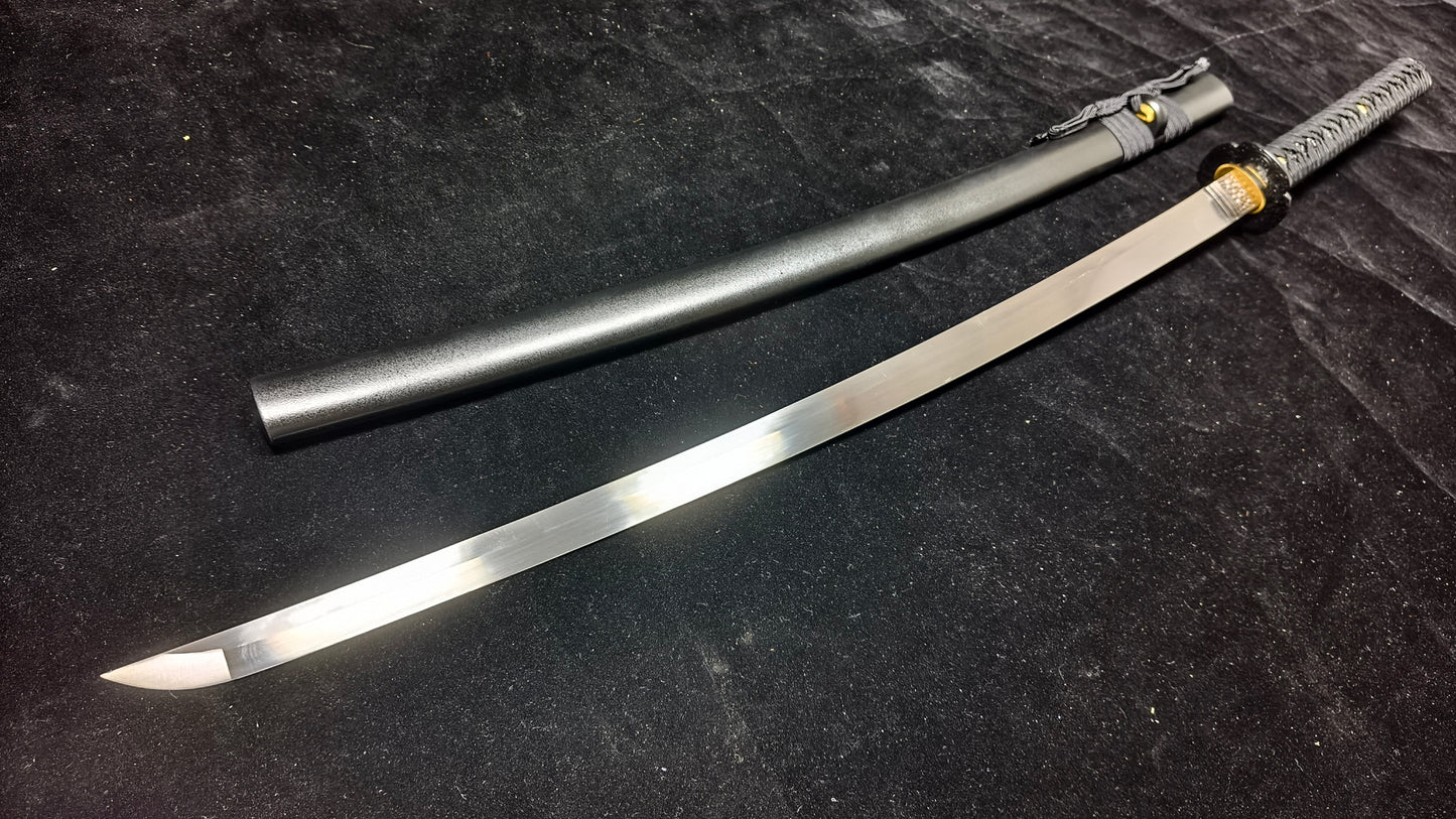 (Spring steel forging process) katana