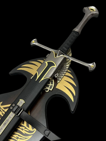 Narsil Holy Sword (Stainless Steel) — Blunt Blade (Unsharpened) — Wall Decoration Sword