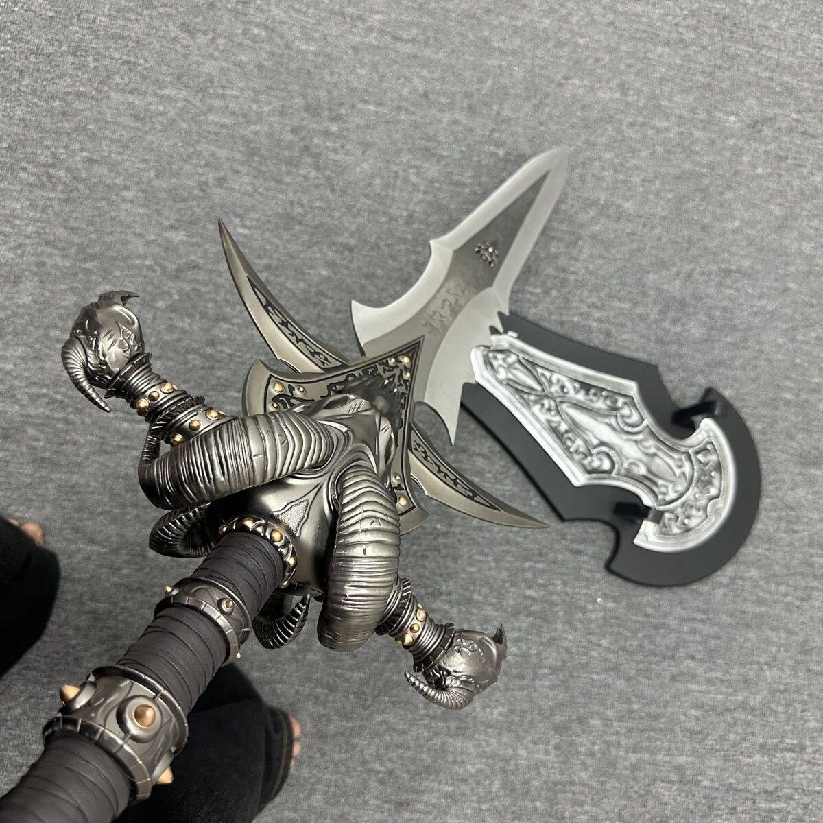 (6 kg) Frostmourne (Stainless Steel) — Blunt Blade (Unsharpened)