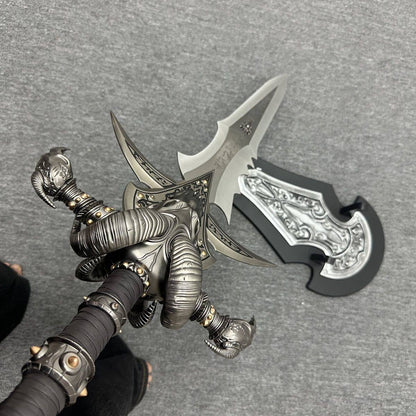 (6 kg) Frostmourne (Stainless Steel) — Blunt Blade (Unsharpened)