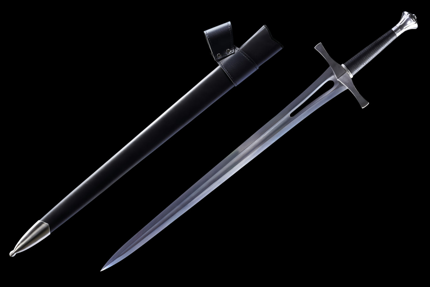 Witcher One-Handed Sword (Forged from 60Si2Mn Steel)