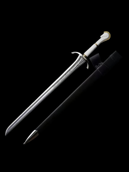 The Lord of the Rings: Halbrand's Sword - Elven Sword (Forged Pattern Steel)