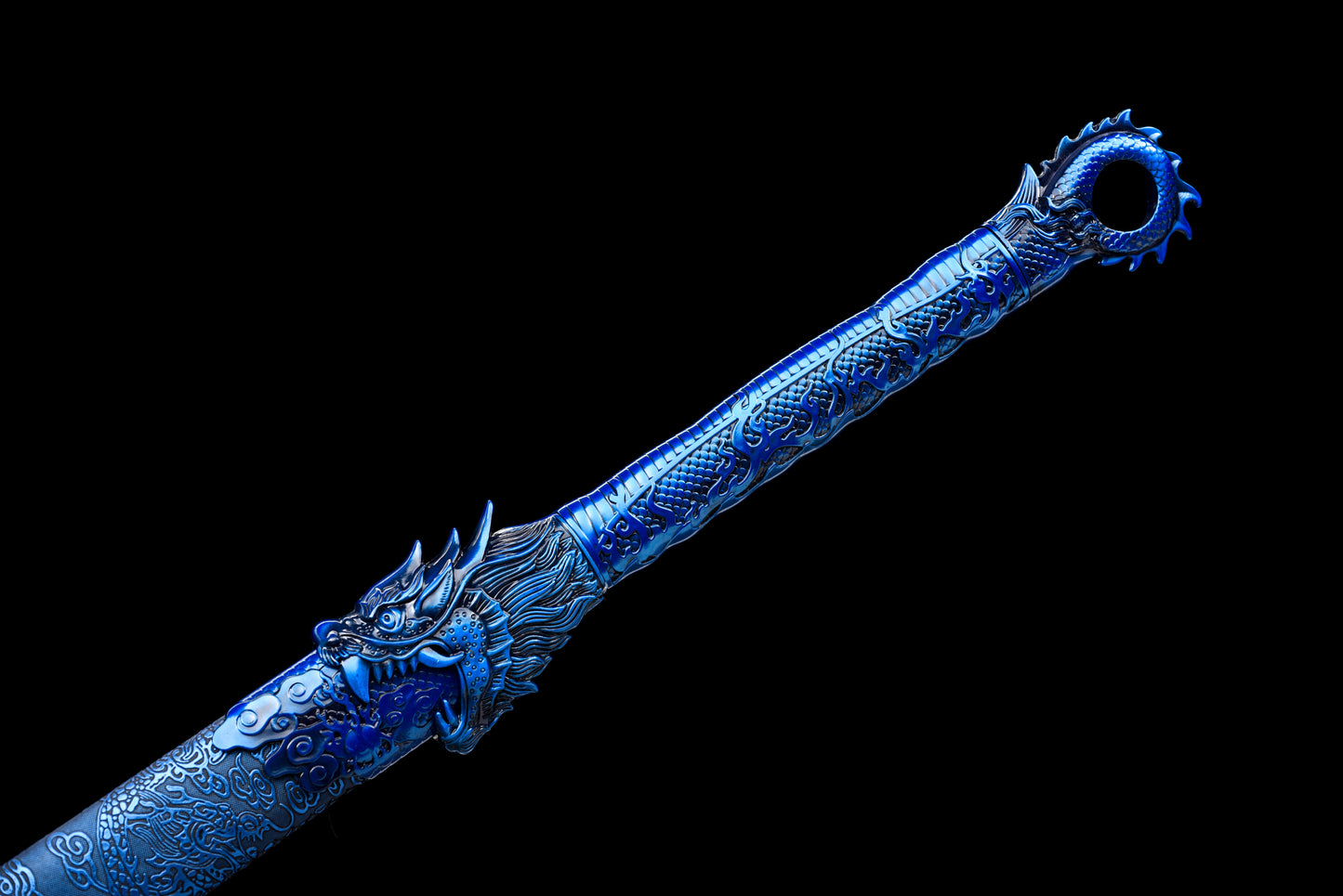 Blue dragon head sword龍息唐横刀