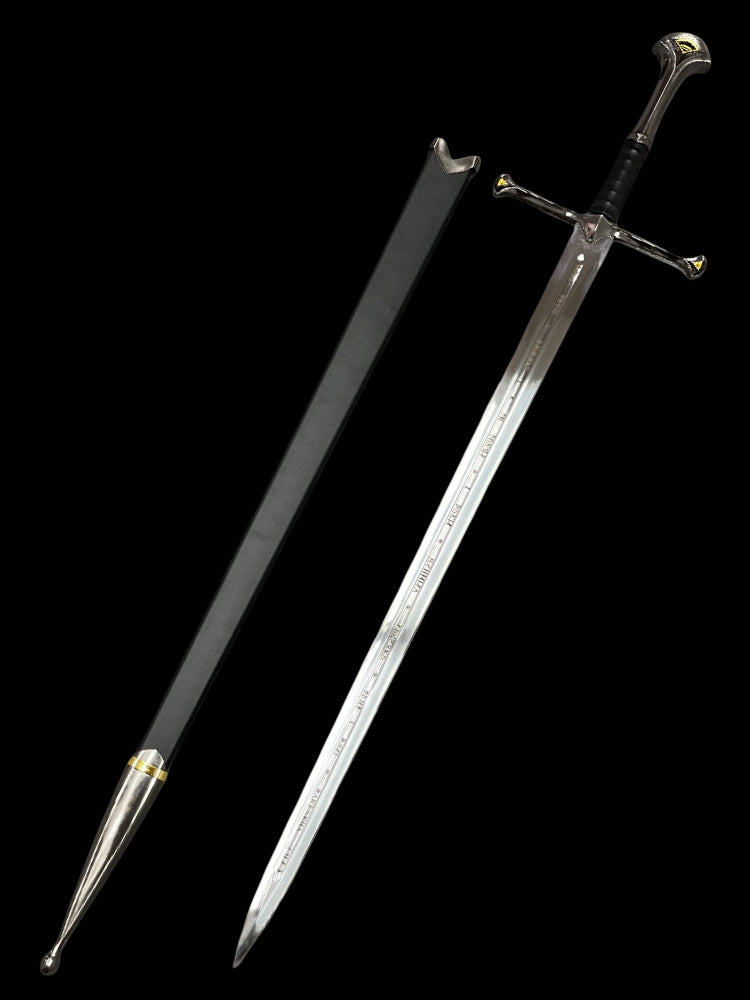 Narsil Holy Sword (Stainless Steel) — Blunt Blade (Unsharpened) — Wall Decoration Sword