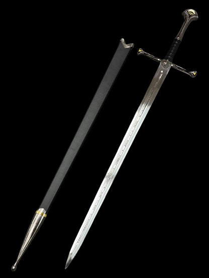 Narsil Holy Sword (Stainless Steel) — Blunt Blade (Unsharpened) — Wall Decoration Sword