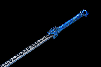 Blue dragon head sword龍息唐横刀