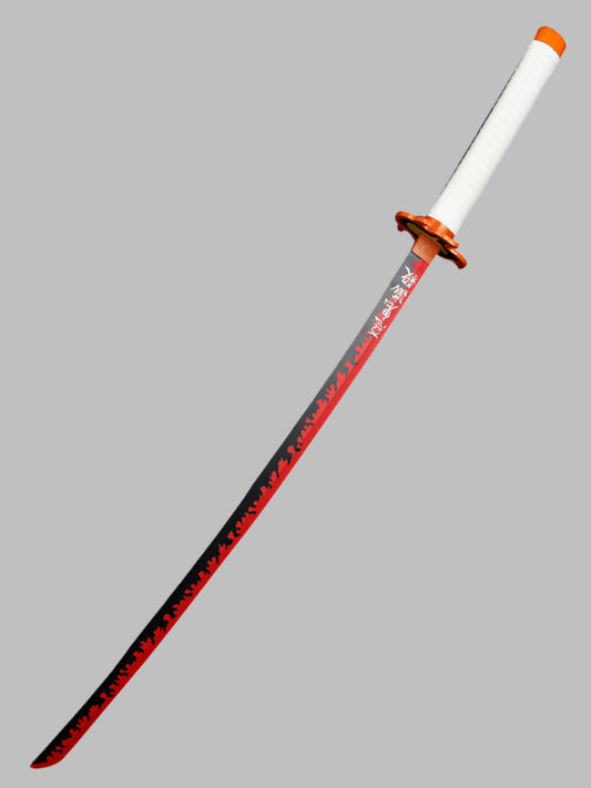 Rengoku Kyojuro (Stainless Steel) — Blunt Blade (Unsharpened)