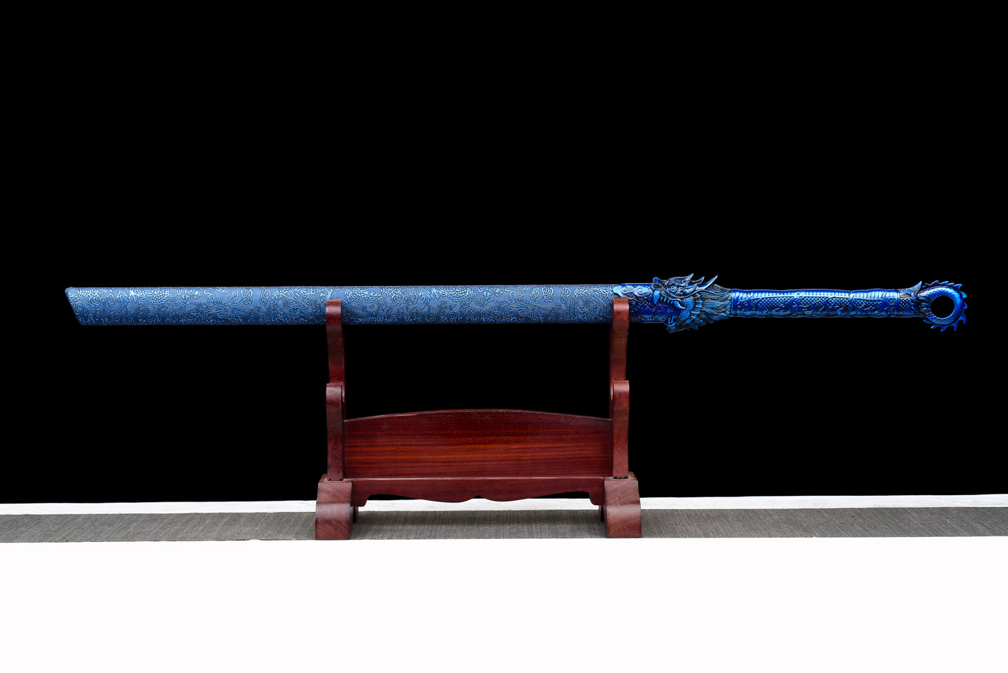 Blue dragon head sword龍息唐横刀