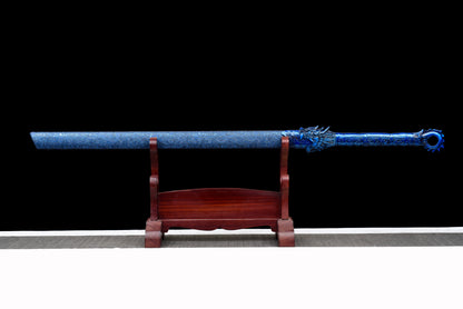 Blue dragon head sword龍息唐横刀