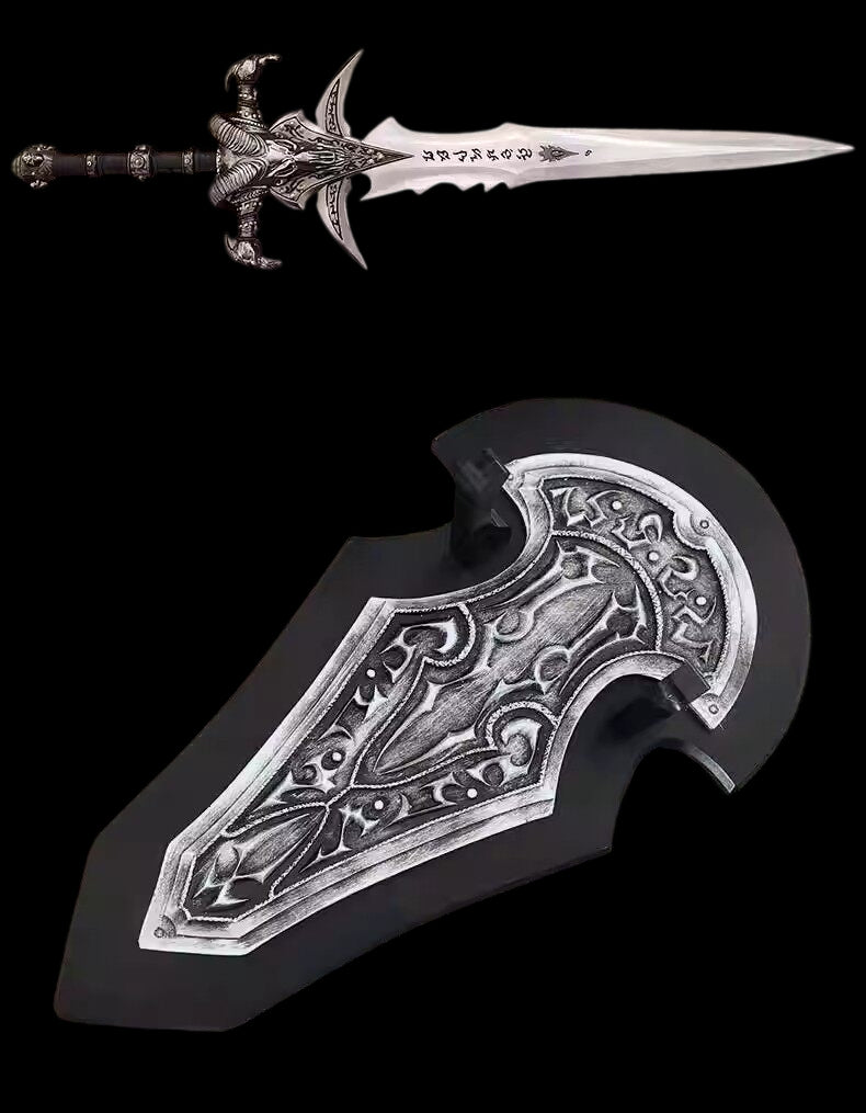(6 kg) Frostmourne (Stainless Steel) — Blunt Blade (Unsharpened)