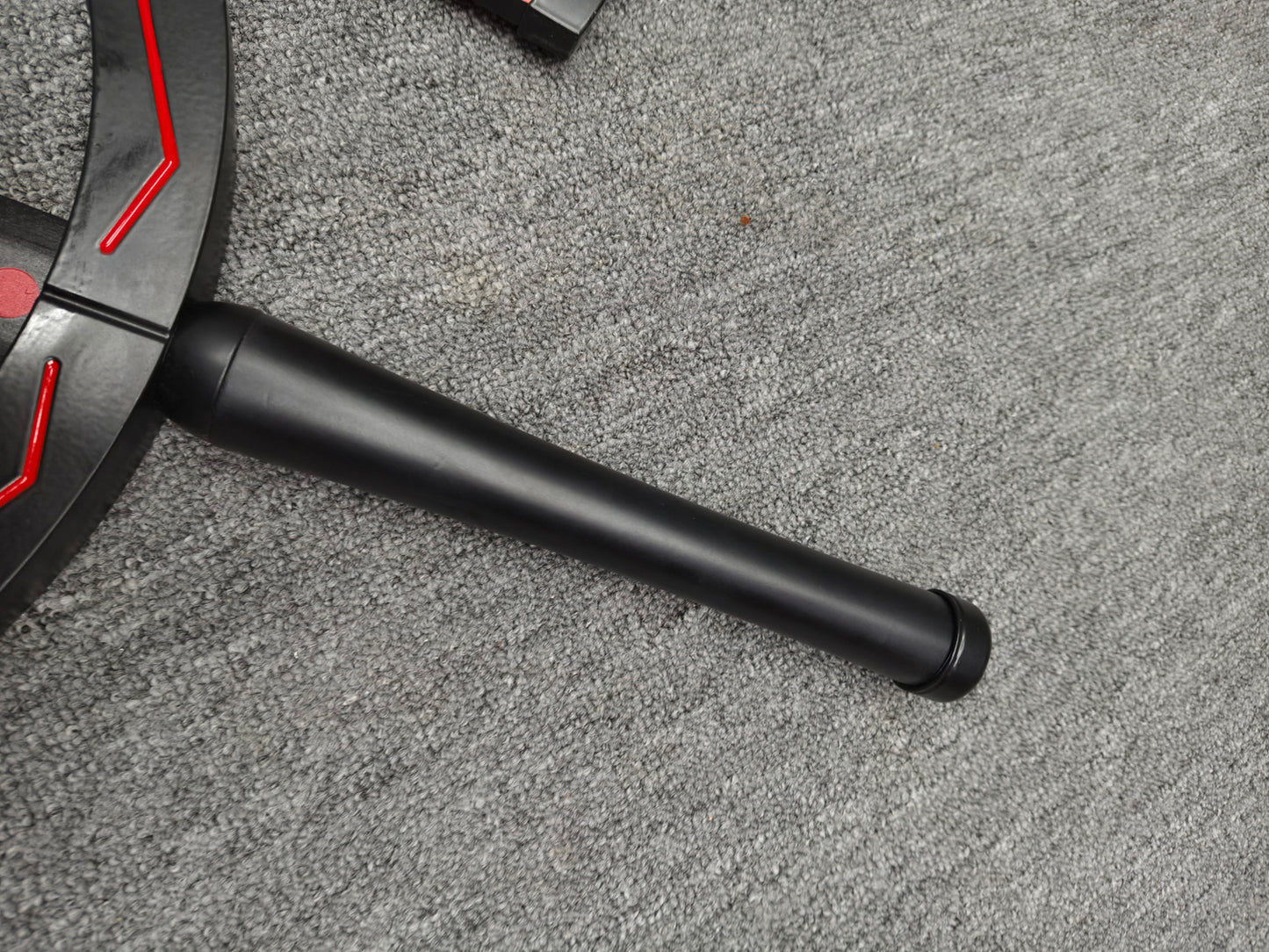 Blackened Sword of Victory (High-Carbon Steel) Blunt blade; unsharpened.