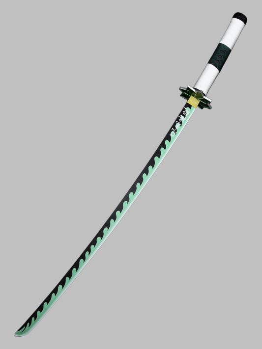 Sanemi Shinazugawa's Nichirin Blade (Stainless Steel) — Blunt Edge (Unsharpened)