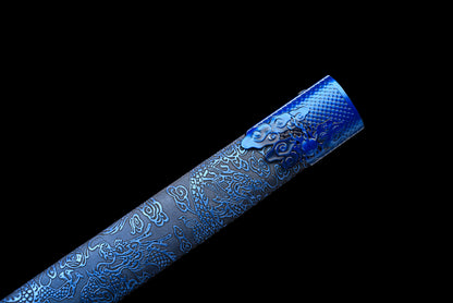 Blue dragon head sword龍息唐横刀