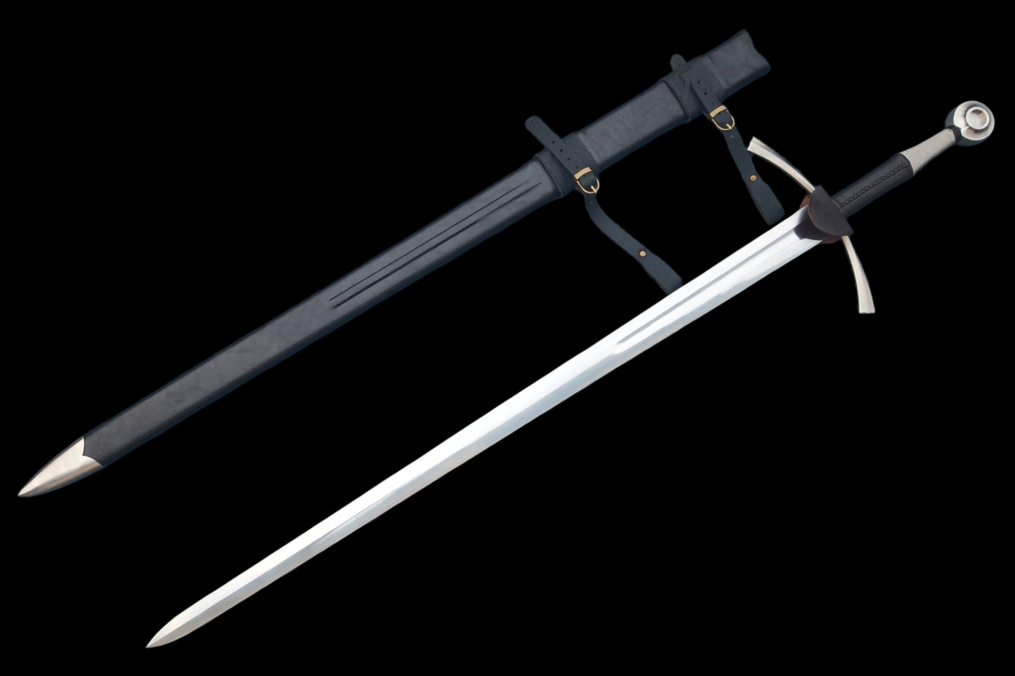 Sword of Flowing Light (Forged from 5160 Steel)