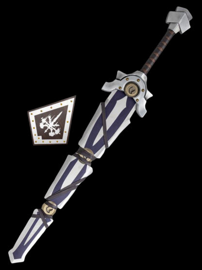 World-Shattering Sword (Stainless Steel) — Blunt Blade (Unsharpened)
