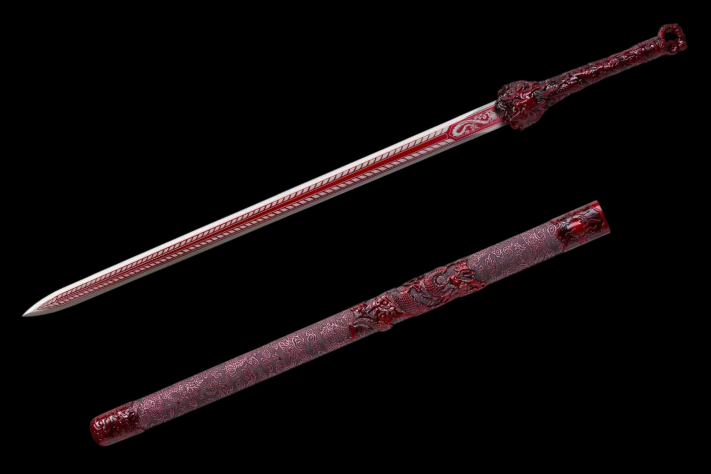 Dragon King Sword (Forged from High-Manganese Steel)龍啸九天
