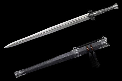 Chu Sword — Frost Spirit (Forged Manganese Steel)楚剑～霜魄