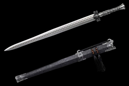 Chu Sword — Frost Spirit (Forged Manganese Steel)楚剑～霜魄