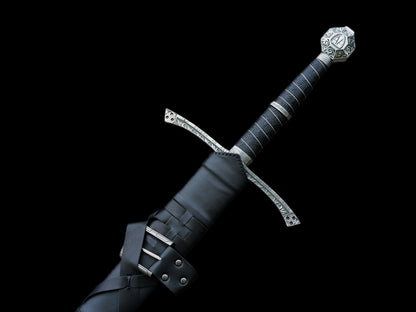 Bastard Sword (60Si2Cra Steel) Forging