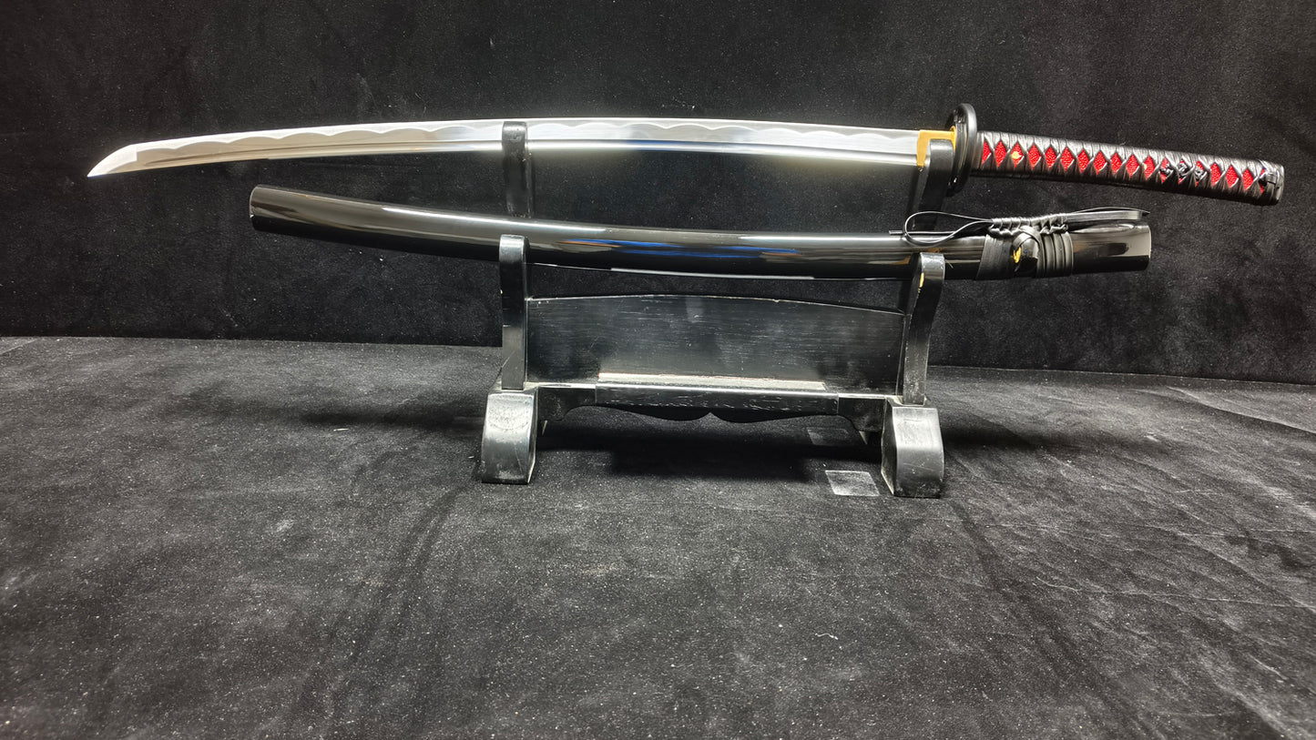 Black Whirlwind（Medium Carbon Steel Forging Process）katana (C61)