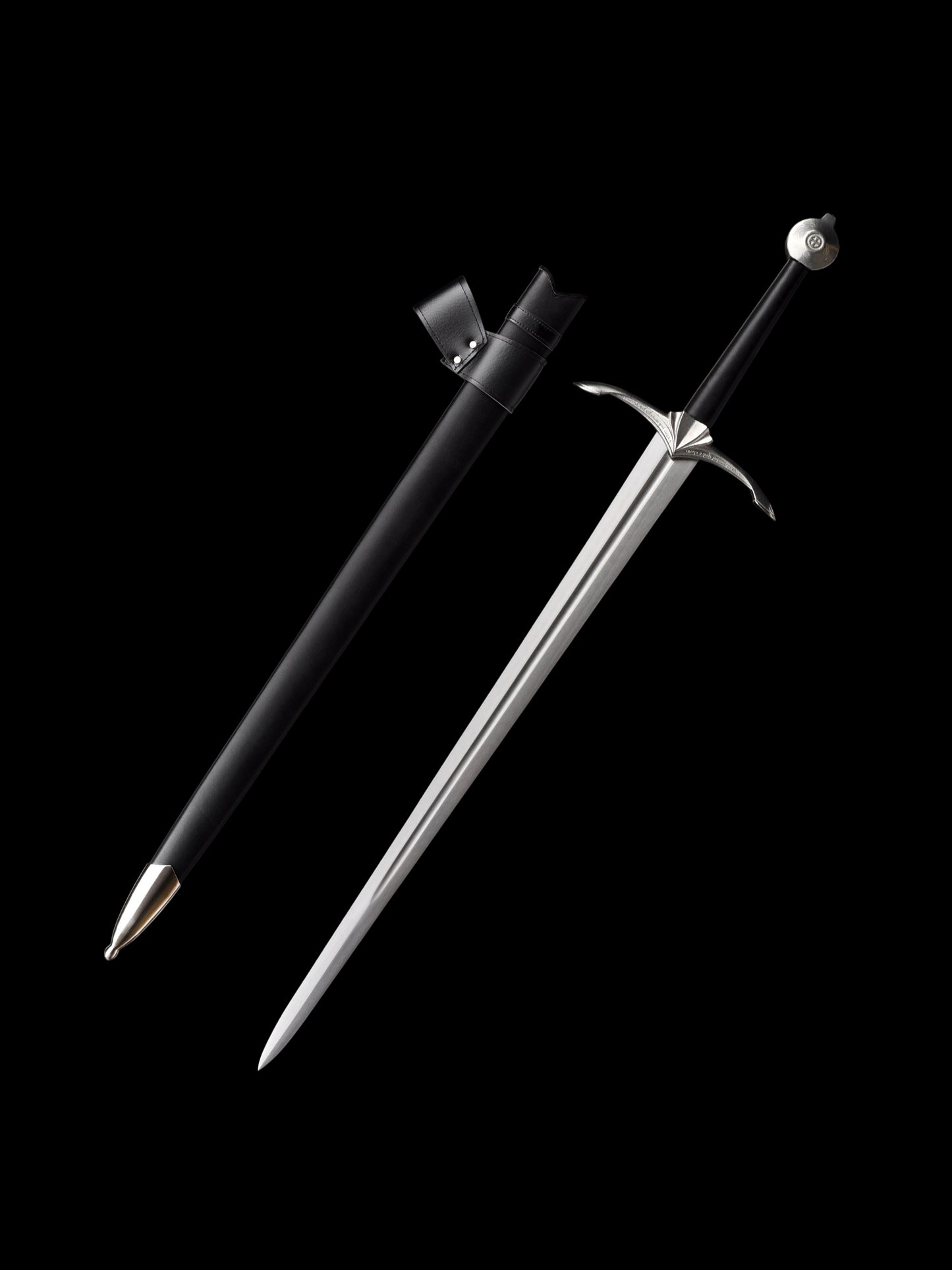 Aragorn's Two-Handed War Sword (Forged from 60Si2Mn Steel)