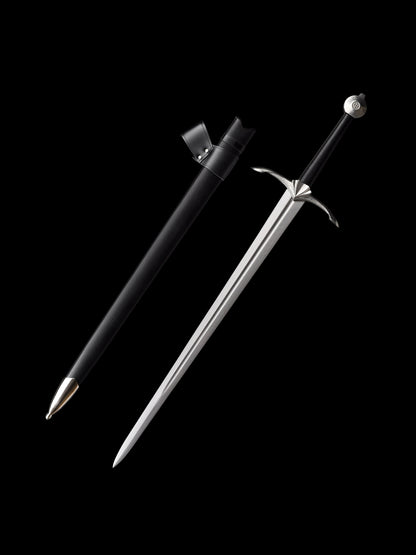 Aragorn's Two-Handed War Sword (Forged from 60Si2Mn Steel)