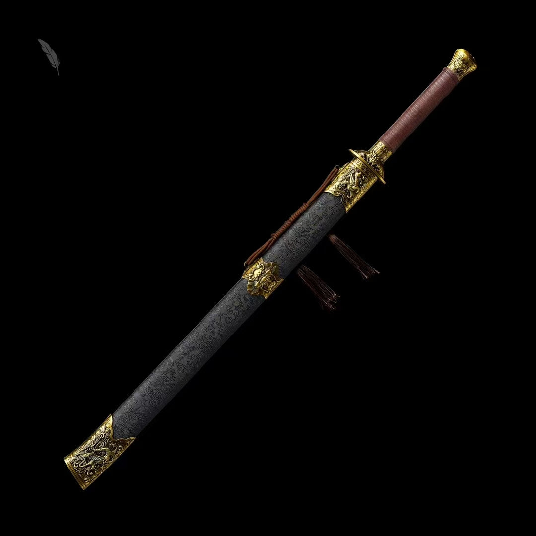 Waist knife dragon tiger broadsword龙虎大刀