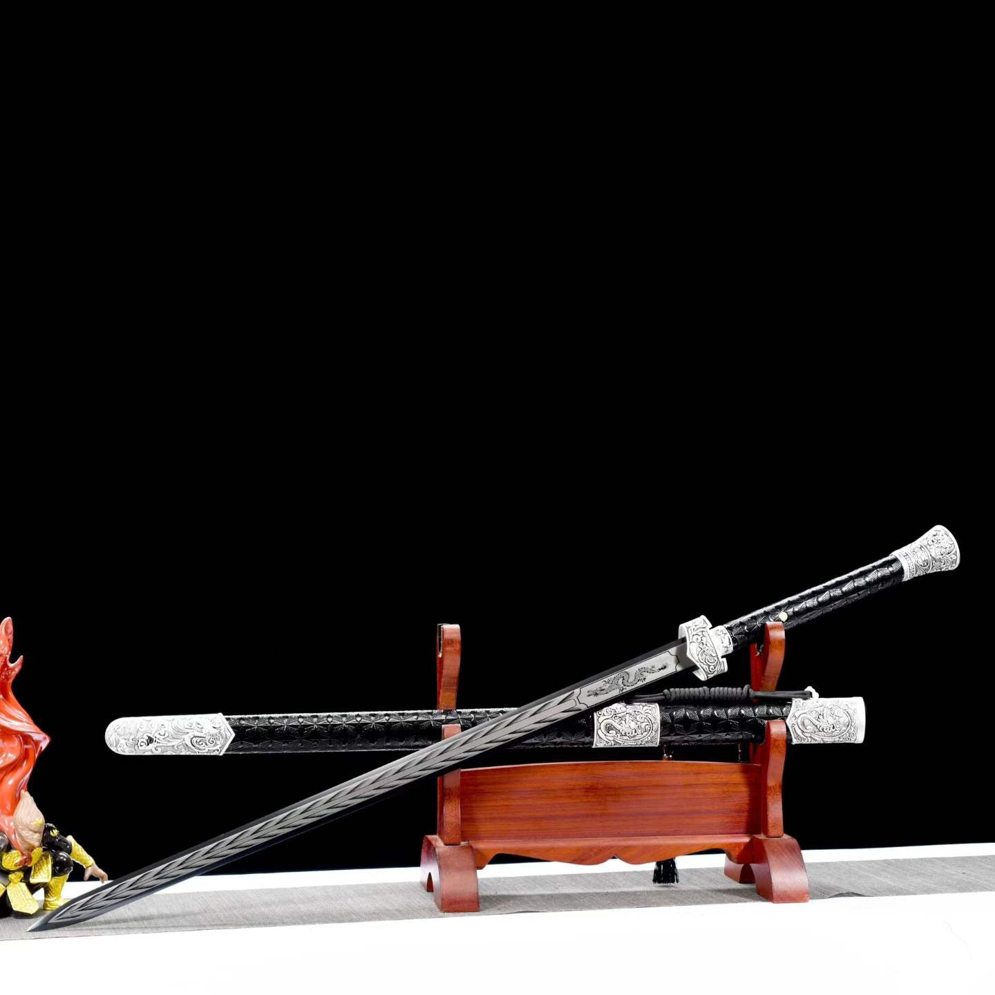 Dragon and Phoenix Sword (Forged Manganese Steel) 龍凤