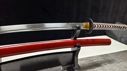 red warrior（Medium carbon steel forging process）katana,