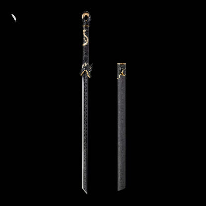 Dragon Scale Warblade (Forged from High-Manganese Steel)龙鳞战刃