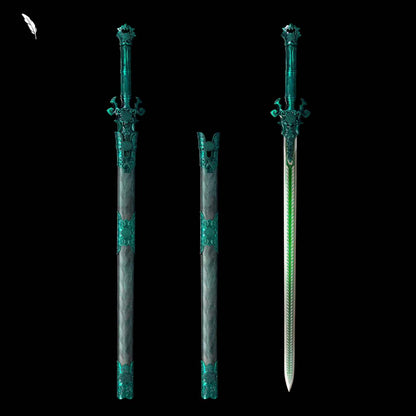 Demon Sword ~ Azure Flame (Forged from High Manganese Steel)青炎