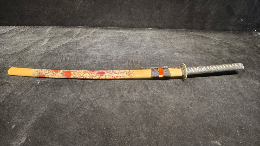 T10（Covered with soil and burned to create the blade's special pattern）katana