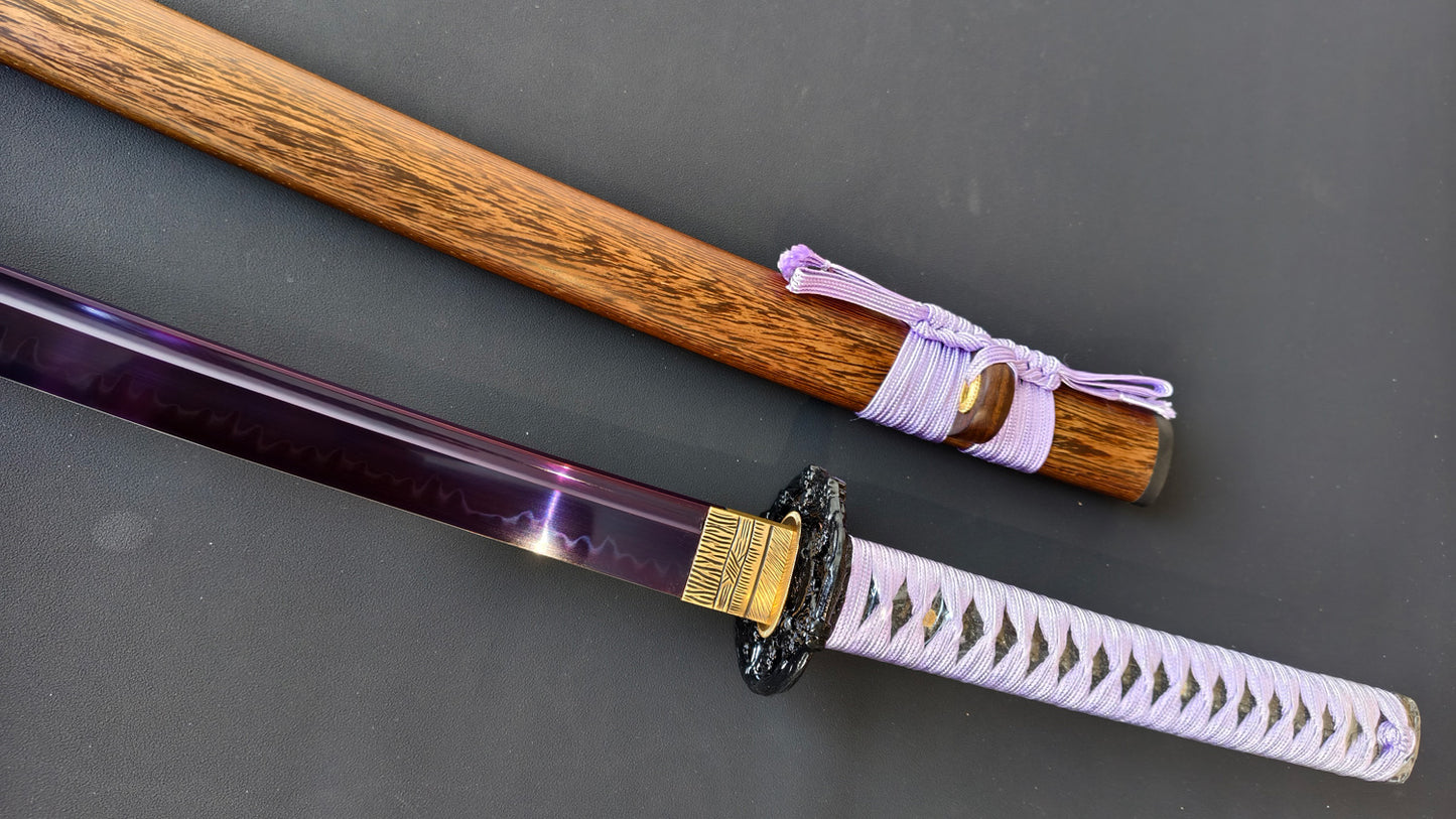 Purple Fire(T10) katana (c25)