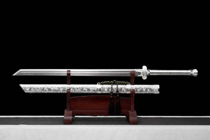 Black Gold Ancient Blade ~ Fuxue (Forged Manganese Steel)拂血