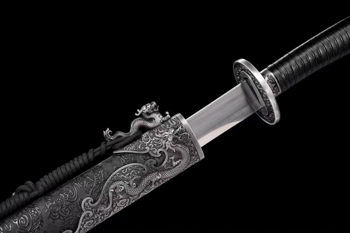 Waist knife dragon knife游龙雁翎刀二代