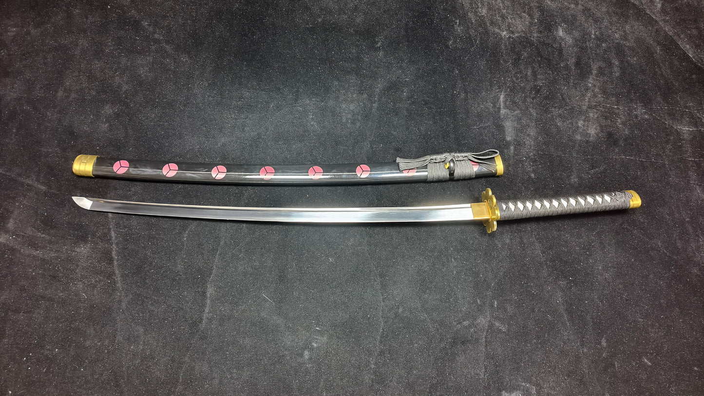 Spring steel forging process,（ One Piece Zoro's sword）katana