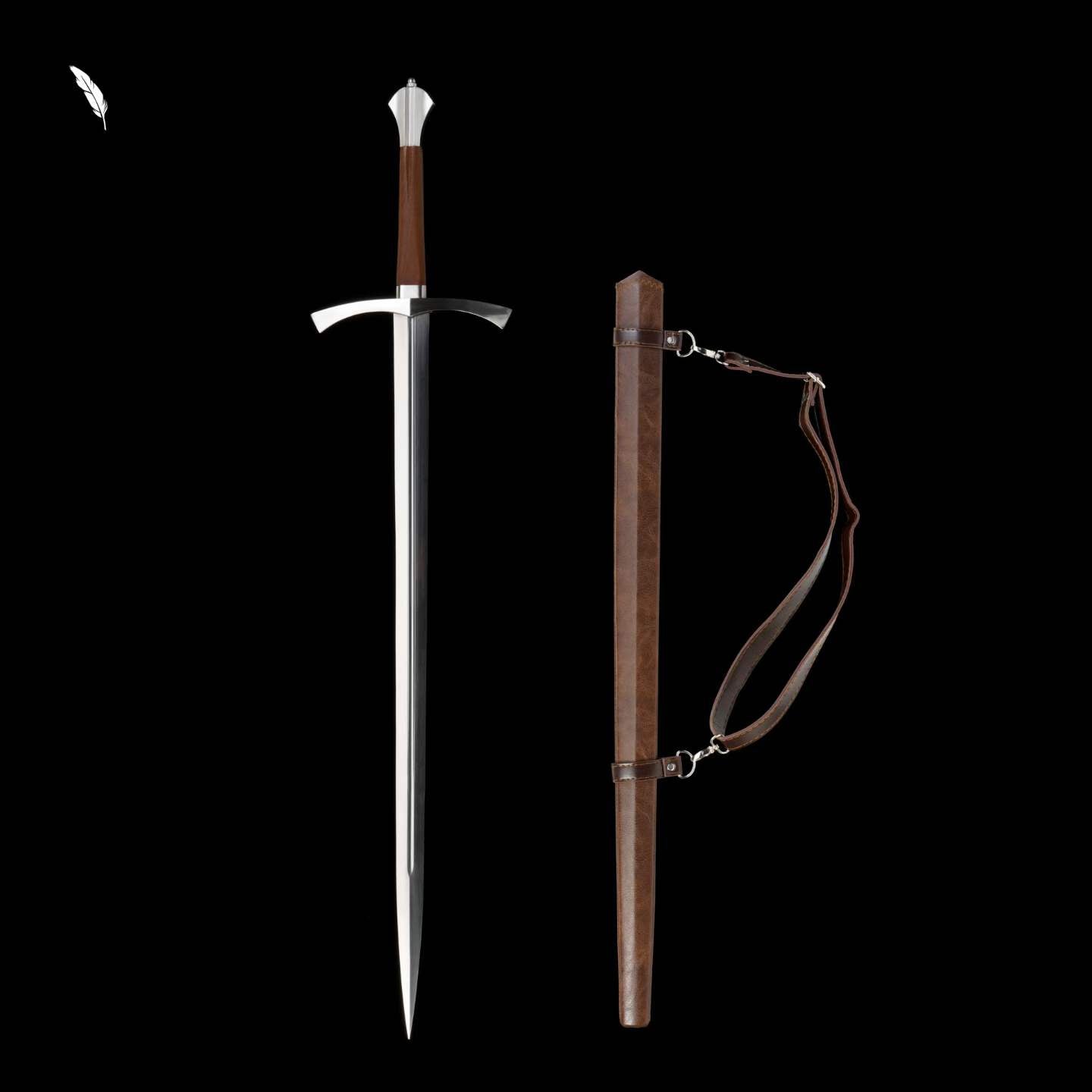 Tear Sword One-Handed Sword (Forged from High Manganese Steel)