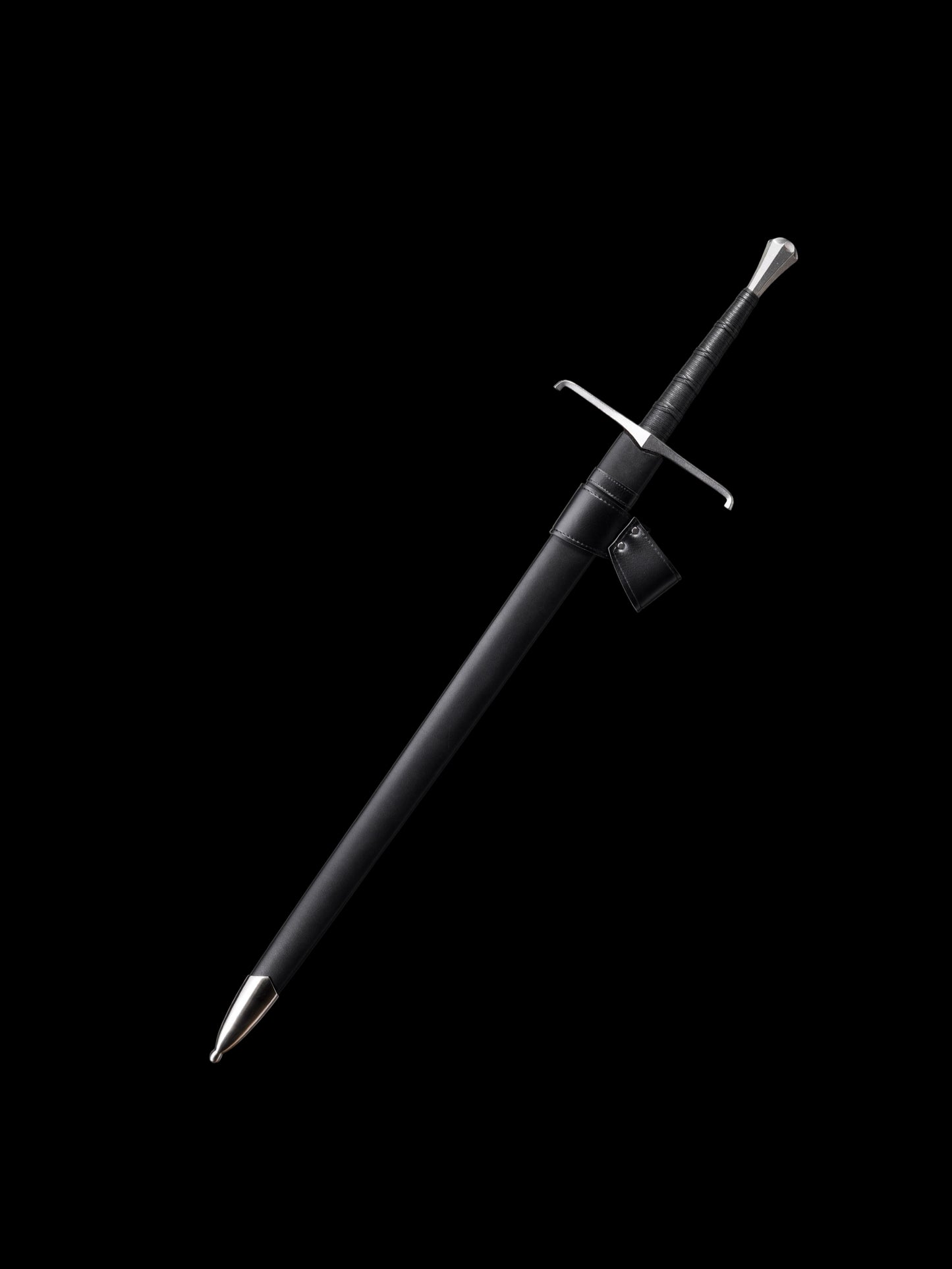 Crusader Knight's Two-Handed Sword (Forged from 60Si2Mn Steel)
