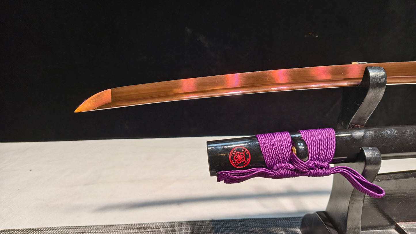 Bauhinia（Spring steel quenched purple）katana