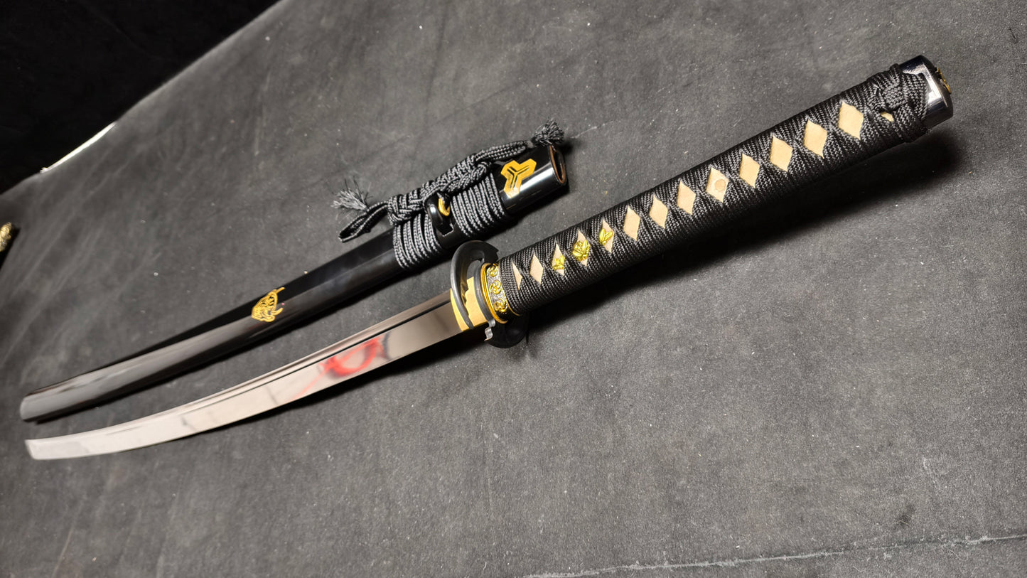 Cyclone Demon (Spring Steel Forged Craft) Very Sharp,,katana