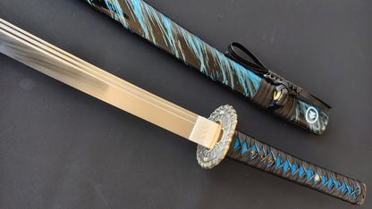 （Spring steel forging process） katana  (C58)