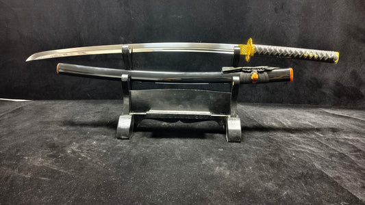 (Spring steel forging process) katana