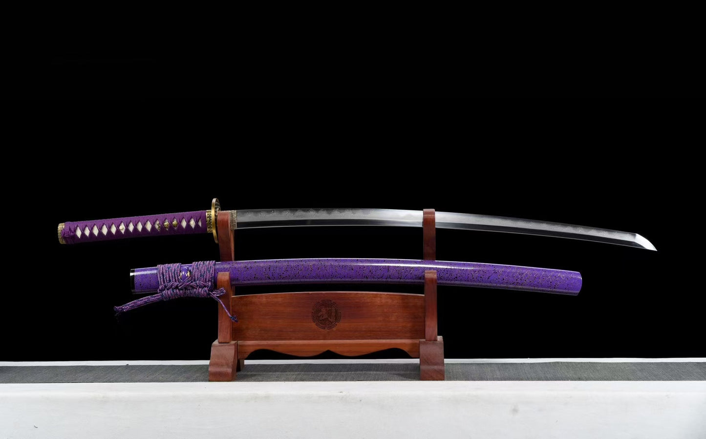 purple devil（Pattern steel forging technology）katana,（B98）