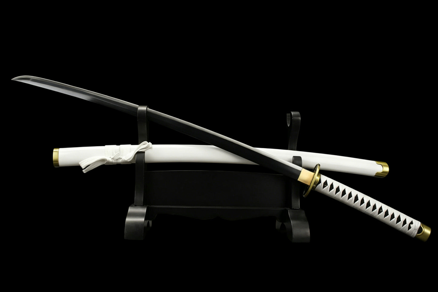 Wado Ichimonji Katana, One Piece Roronoa Zoro Sword, Full Tang 1095 High Carbon Steel Forged Sharp Blade